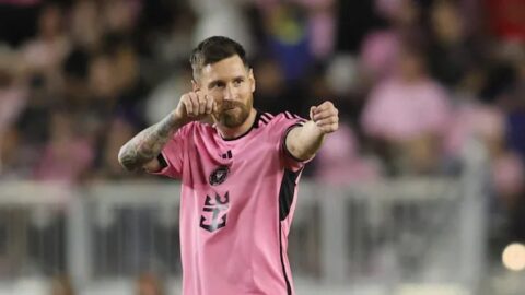 ميسي يحطم رقم بيليه في الدوري الأميركي