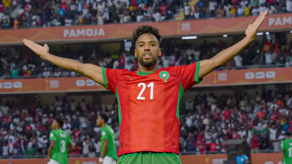 الشوط الأول ينتهي بتقدم المغرب أمام مدغشقر (2-1)
