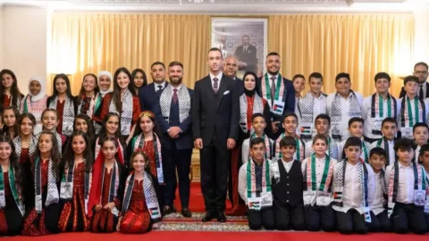 أطفال القدس يعودون إلى ديارهم بعد قضاء أسبوعين بالمغرب