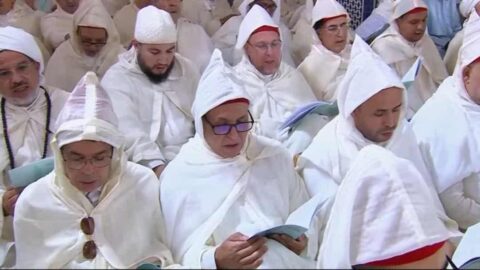 معاذ القادري يحضر حفل الملك بمناسبة المولد النبوي الشريف