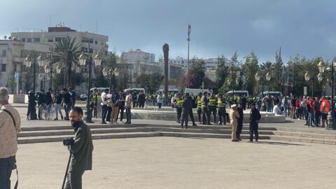 لليوم الثاني.. الأمن يطوق نقطة انطلاق احتجاجات “جيل Z ” في الرباط ويوقف عددا من الشباب