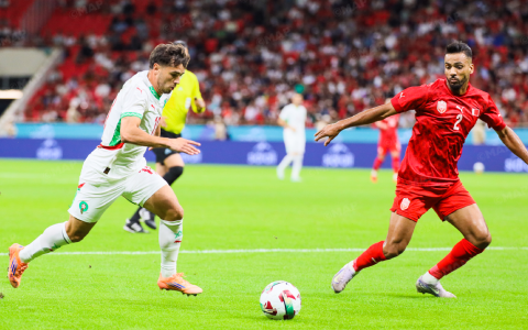 المنتخب الوطني يتفوق على نظيره البحريني بهدف دون رد