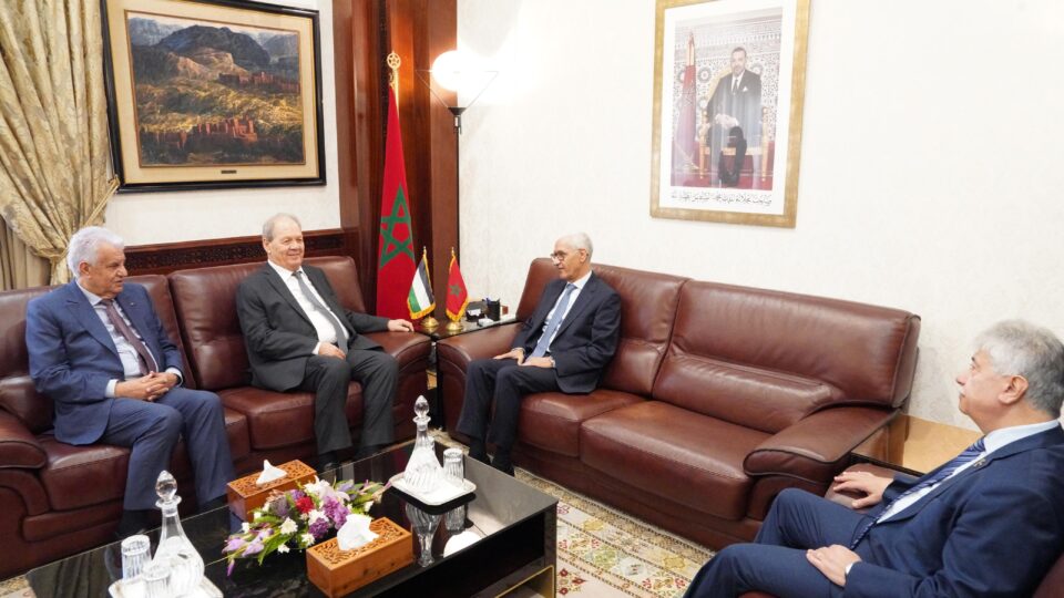 رئيس مجلس النواب يتباحث مع رئيس المجلس الوطني الفلسطيني