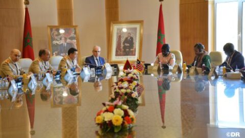 لوديي يستقبل بالرباط وزيرة الدفاع الوطني الليبيرية