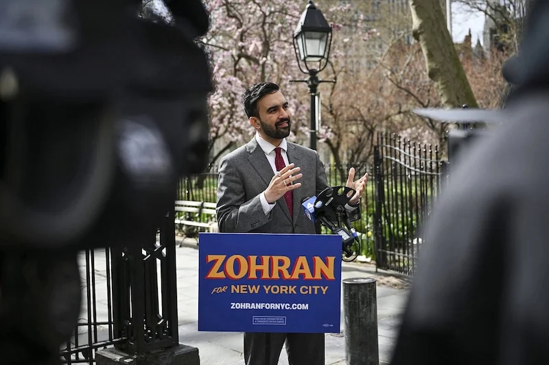 زهران ممداني أول مسلم يفوز بمنصب رئاسة بلدية نيويورك