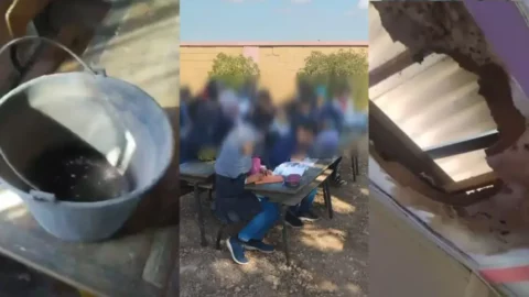 حشرات وديدان وجدران متداعية.. أقسام تتحول إلى خطر يطرد التلاميذ نحو العراء بسطات