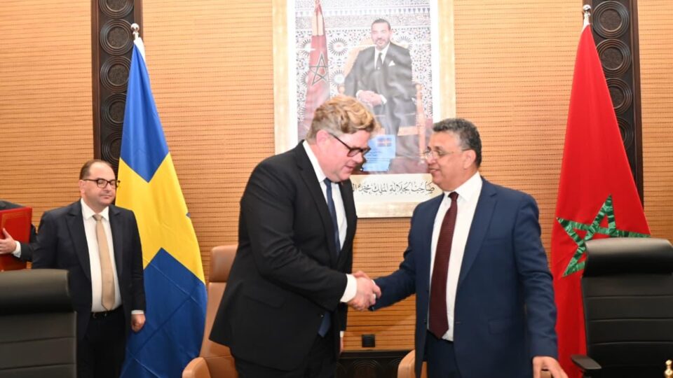 المغرب والسويد يوقعان إعلان نوايا لتعزيز التعاون القضائي