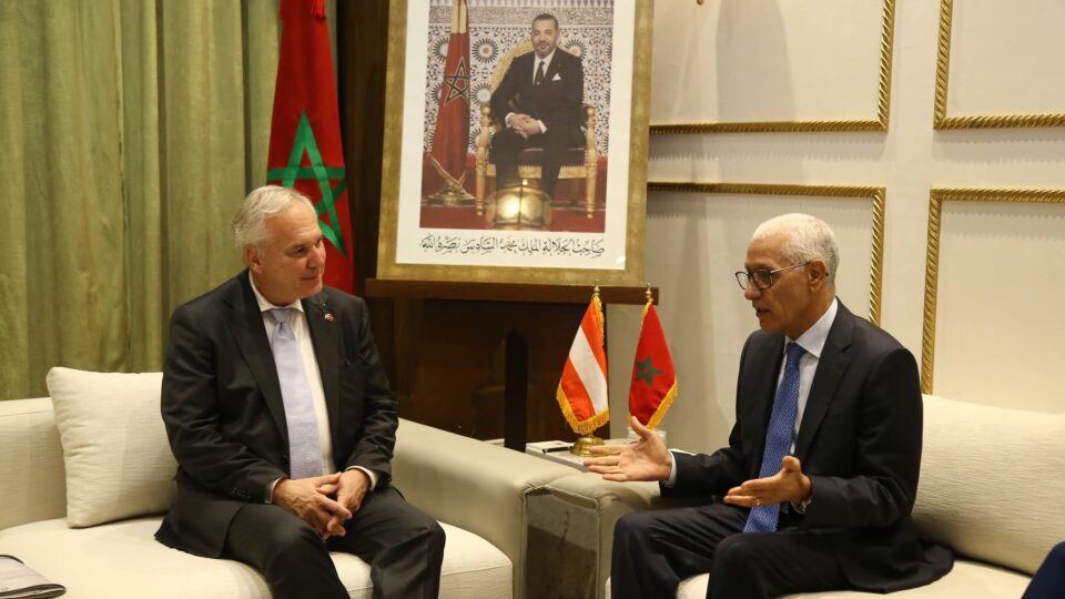 الطالبي العلمي يتباحث مع رئيس المجلس الوطني النمساوي