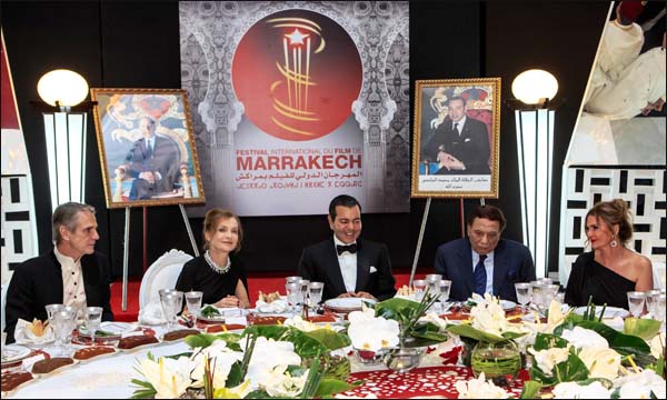 الأمير مولاي رشيد يترأس حفل عشاء بمهرجان الفيلم بمراكش