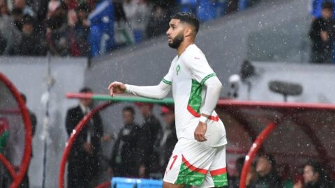 الصيباري يضيف الهدف الثاني للأسود أمام “طيور الكراكي”