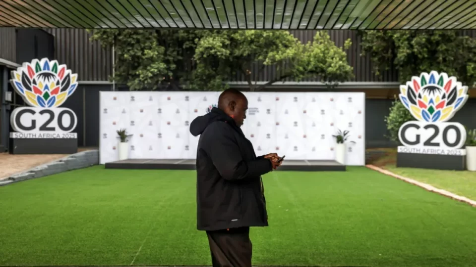 قمة مجموعة العشرين تنطلق في جنوب إفريقيا بغياب ترامب