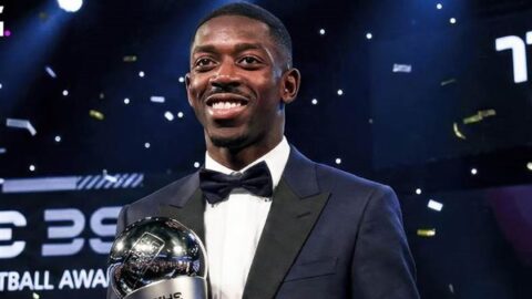 ديمبيليه يحرز جائزة “الأفضل” من فيفا بعد الكرة الذهبية