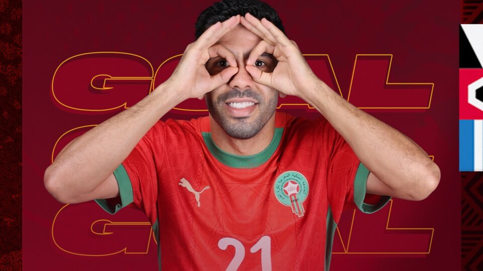 البركاوي يفتتح التسجيل لأسود الأطلس أمام السعودية