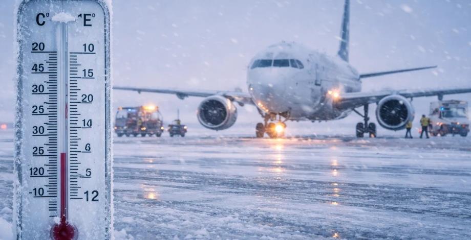 الأمطار المتجمدة تعطل حركة النقل والرحلات الجوية في وسط أوروبا