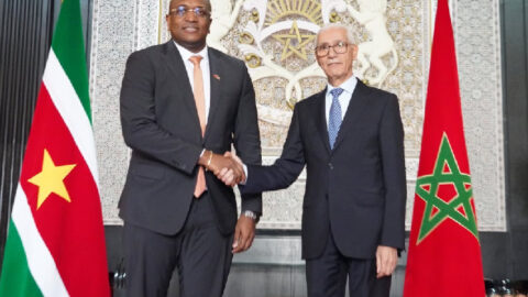 رئيس مجلس النواب يجري مباحثات مع وزير خارجية سورينام