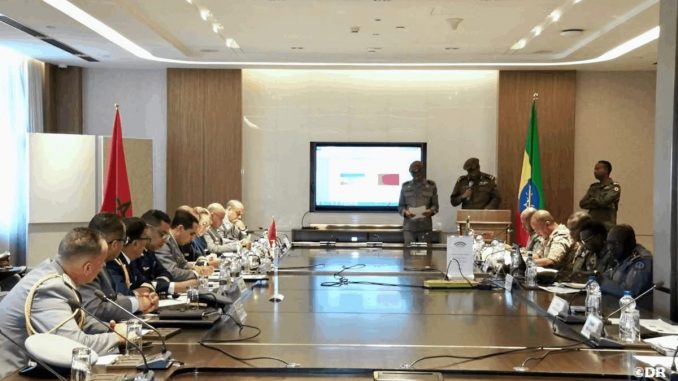 انعقاد الاجتماع الأول للجنة العسكرية المشتركة المغربية الإثيوبية بأديس أبابا