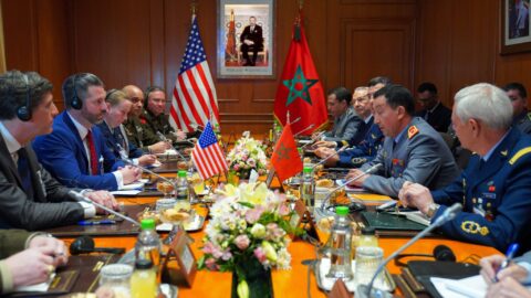 التعاون العسكري بين المغرب وأمريكا يجمع بريظ بنائب مساعد وزير الحرب للولايات المتحدة