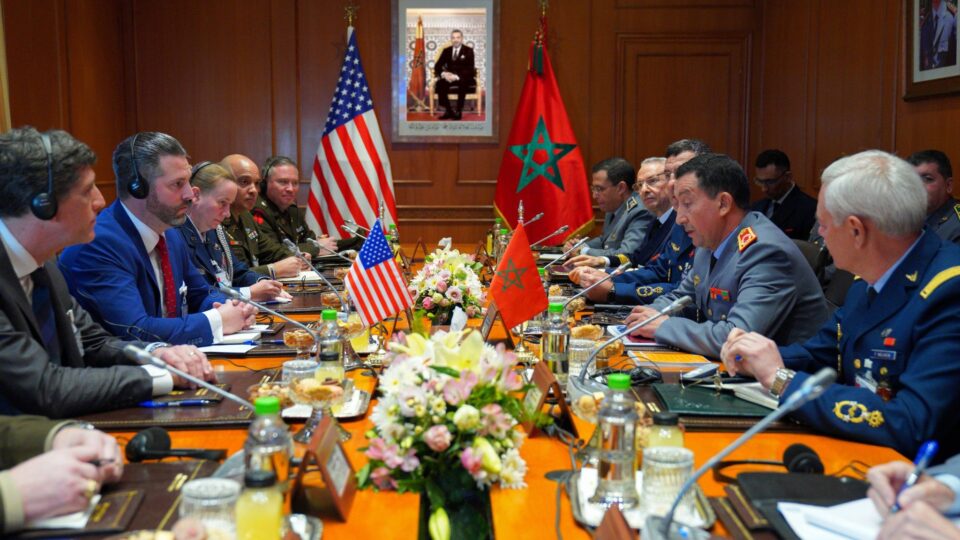 التعاون العسكري بين المغرب وأمريكا يجمع بريظ بنائب مساعد وزير الحرب للولايات المتحدة