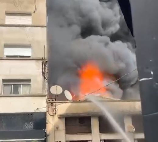 النيران تلتهم مستودعا للأدوية بمدينة الدار البيضاء