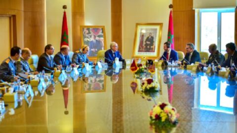 لوديي يستقبل مساعد نائب وزير الحرب الأمريكي المكلف بالشؤون الإفريقية