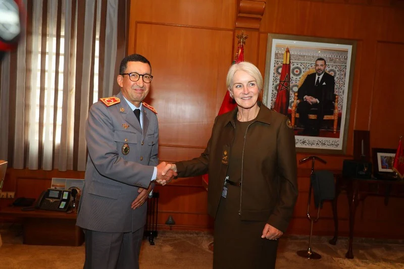 بريظ يجري مباحثات مع بيرس بالرباط