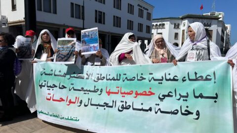 نساء فكيك في قلب حراك الماء.. صمود نسوي يقود الدفاع عن “واحة الأجداد”