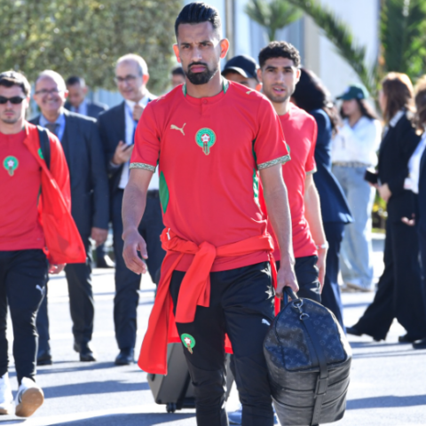 المنتخب المغربي يشد الرحال صوب مدريد لمواجهة الإكوادور