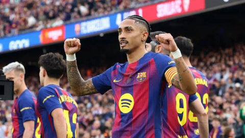 برشلونة يتغلب على إشبيلية ويعزز صدارته للدوري الإسباني