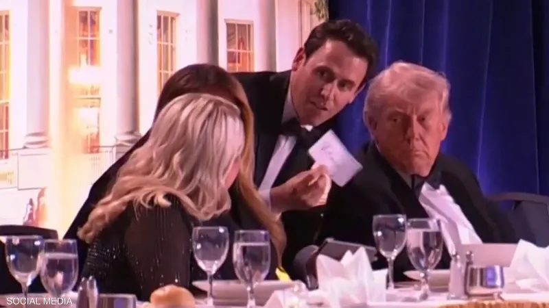 إجلاء ترامب بعد إطلاق نار أثناء حفل مراسلي البيت الأبيض في واشنطن