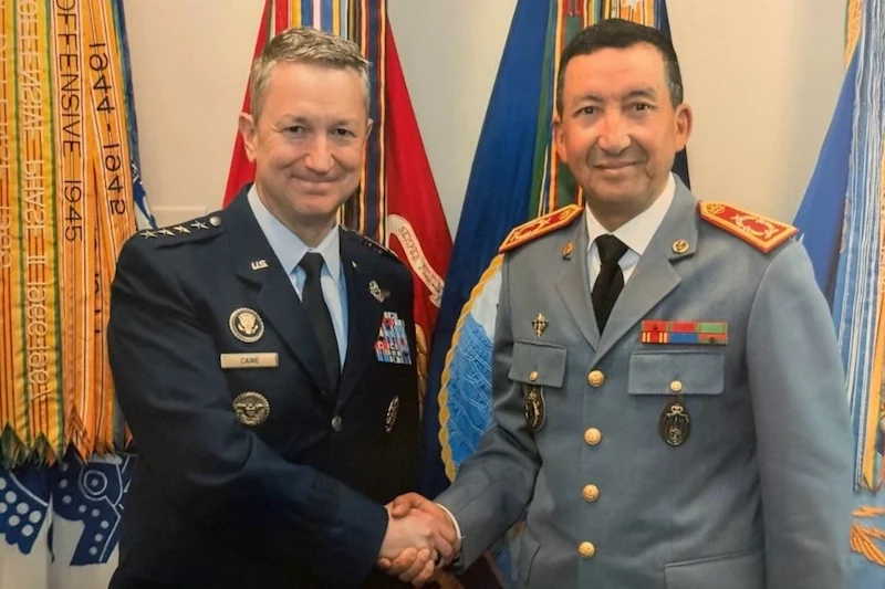 المفتش العام للقوات المسلحة الملكية يتباحث بواشنطن مع رئيس أركان الجيش الأمريكي