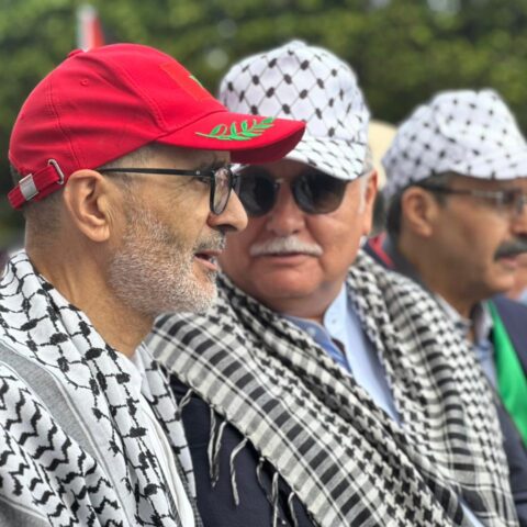 بنعبد الله: المسيرة تعبير عن إدانة المغاربة لقانون إعدام الأسرى الفلسطينيين