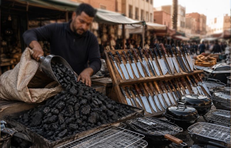 الفحم يفوق 15 درهما.. ارتفاع أسعار مستلزمات العيد يثير قلق حماة المستهلك