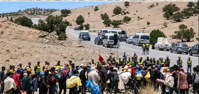 احتجاجات ميدلت تضع تنمية المناطق الجبلية تحت المجهر والائتلاف يطالب بإجراءات عاجلة