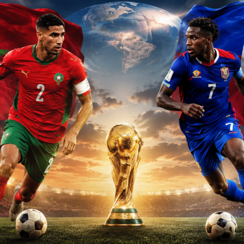 المغرب ينهي الشوط الأول متعادلا أمام هايتي