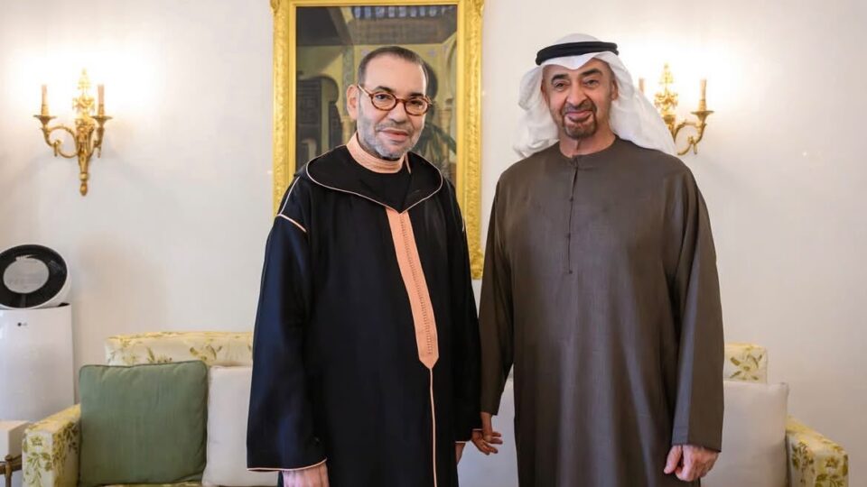 الملك محمد السادس يستقبل رئيس دولة الإمارات العربية