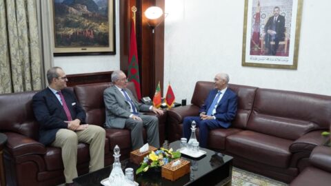 رئيس مجلس النواب يتباحث مع رئيس لجنة الشؤون الخارجية والجاليات البرتغالية