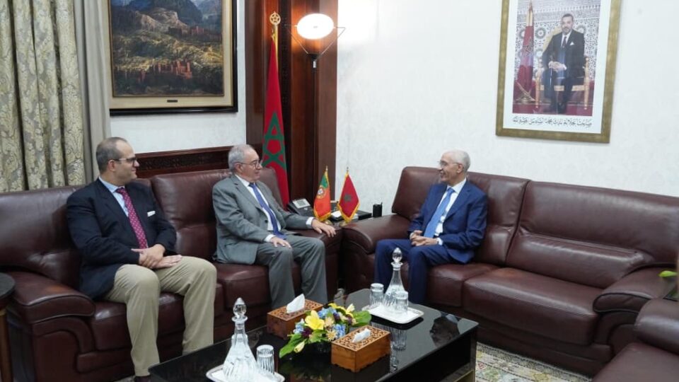 رئيس مجلس النواب يتباحث مع رئيس لجنة الشؤون الخارجية والجاليات البرتغالية