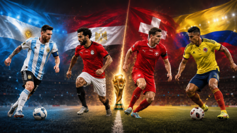 مونديال 2026.. الأرجنتين أمام الفراعنة الطامحين وكولومبيا وسويسرا لتأهل نادر