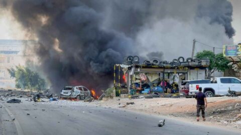 14 قتيلا في انفجار مستودع للسلاح والمخلفات الحربية في سوريا