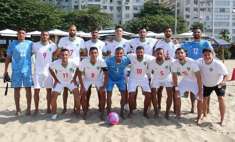 المغرب إلى نهائيات كأس إفريقيا لكرة القدم الشاطئية