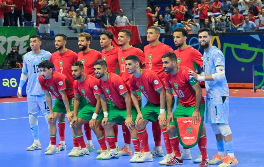 نهائي “كان” الفوتسال.. أسود الأطلس على مرمى حجر من التتويج بلقب قاري رابع